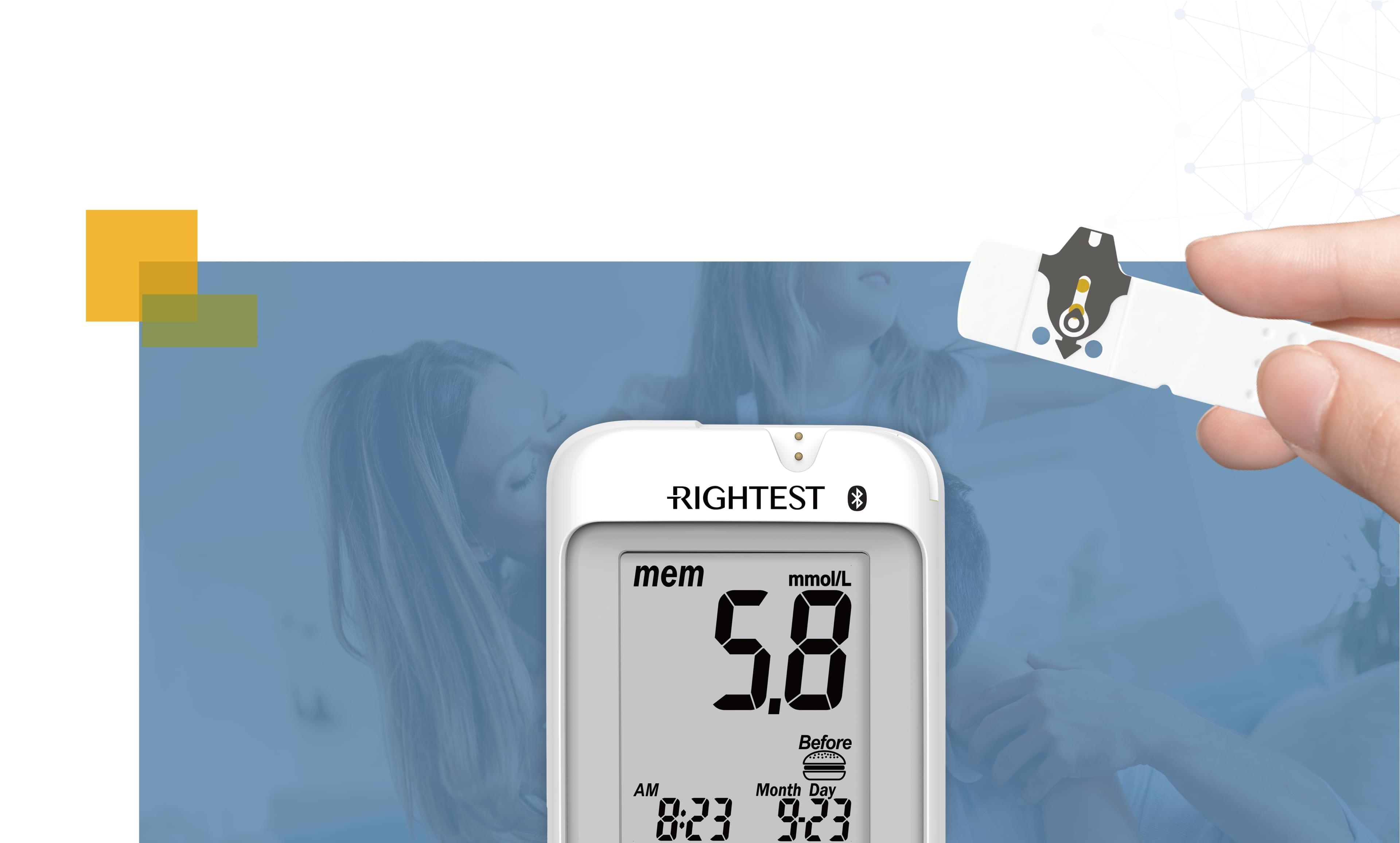 試紙橫插專利技術(shù)  血液導(dǎo)入更穩(wěn)定